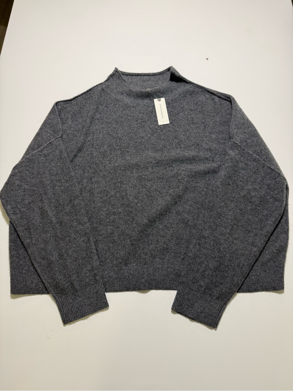 Anthropologie Pilcro Alani Cashmere Mock-Neck Sweater - Picture 4 of 6